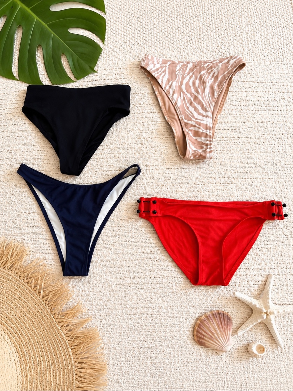 Women’s Bikini Bottoms set of 4